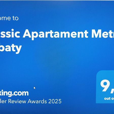 Classic Apartament Metro Kabaty Warsaw Ngoại thất bức ảnh